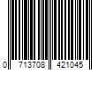 Barcode Image for UPC code 0713708421045