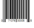 Barcode Image for UPC code 071376000055