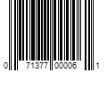 Barcode Image for UPC code 071377000061