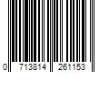 Barcode Image for UPC code 0713814261153