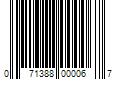 Barcode Image for UPC code 071388000067