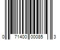 Barcode Image for UPC code 071400000853