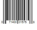 Barcode Image for UPC code 071400015758