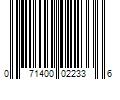 Barcode Image for UPC code 071400022336