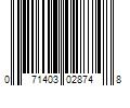 Barcode Image for UPC code 071403028748