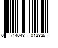 Barcode Image for UPC code 0714043012325