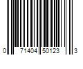 Barcode Image for UPC code 071404501233