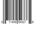 Barcode Image for UPC code 071409543375