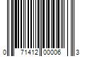 Barcode Image for UPC code 071412000063