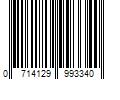 Barcode Image for UPC code 0714129993340