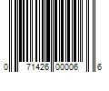 Barcode Image for UPC code 071426000066