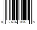 Barcode Image for UPC code 071426000073