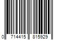 Barcode Image for UPC code 0714415815929