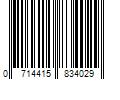 Barcode Image for UPC code 0714415834029