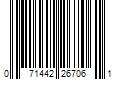 Barcode Image for UPC code 071442267061