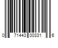 Barcode Image for UPC code 071443003316