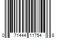 Barcode Image for UPC code 071444117548