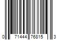 Barcode Image for UPC code 071444768153