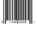 Barcode Image for UPC code 071448000051