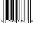 Barcode Image for UPC code 071460917016