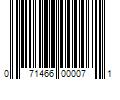 Barcode Image for UPC code 071466000071