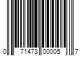 Barcode Image for UPC code 071473000057