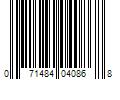 Barcode Image for UPC code 071484040868