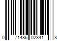 Barcode Image for UPC code 071486023418