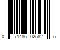 Barcode Image for UPC code 071486025825