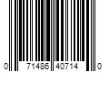 Barcode Image for UPC code 071486407140