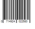 Barcode Image for UPC code 0714924022580