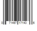 Barcode Image for UPC code 071497171436