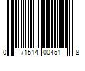 Barcode Image for UPC code 071514004518