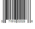 Barcode Image for UPC code 071518020286