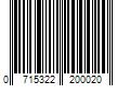 Barcode Image for UPC code 0715322200020