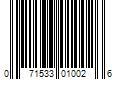 Barcode Image for UPC code 071533010026