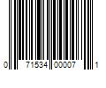 Barcode Image for UPC code 071534000071