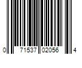 Barcode Image for UPC code 071537020564