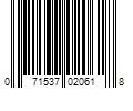 Barcode Image for UPC code 071537020618