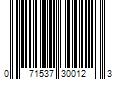 Barcode Image for UPC code 071537300123