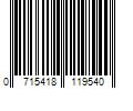 Barcode Image for UPC code 0715418119540