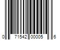 Barcode Image for UPC code 071542000056