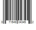 Barcode Image for UPC code 071549043452