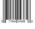 Barcode Image for UPC code 071549043858