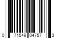 Barcode Image for UPC code 071549047573