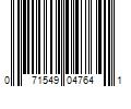 Barcode Image for UPC code 071549047641