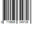 Barcode Image for UPC code 0715585349726