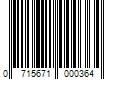 Barcode Image for UPC code 0715671000364