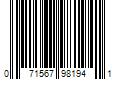 Barcode Image for UPC code 071567981941