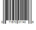 Barcode Image for UPC code 071570011406